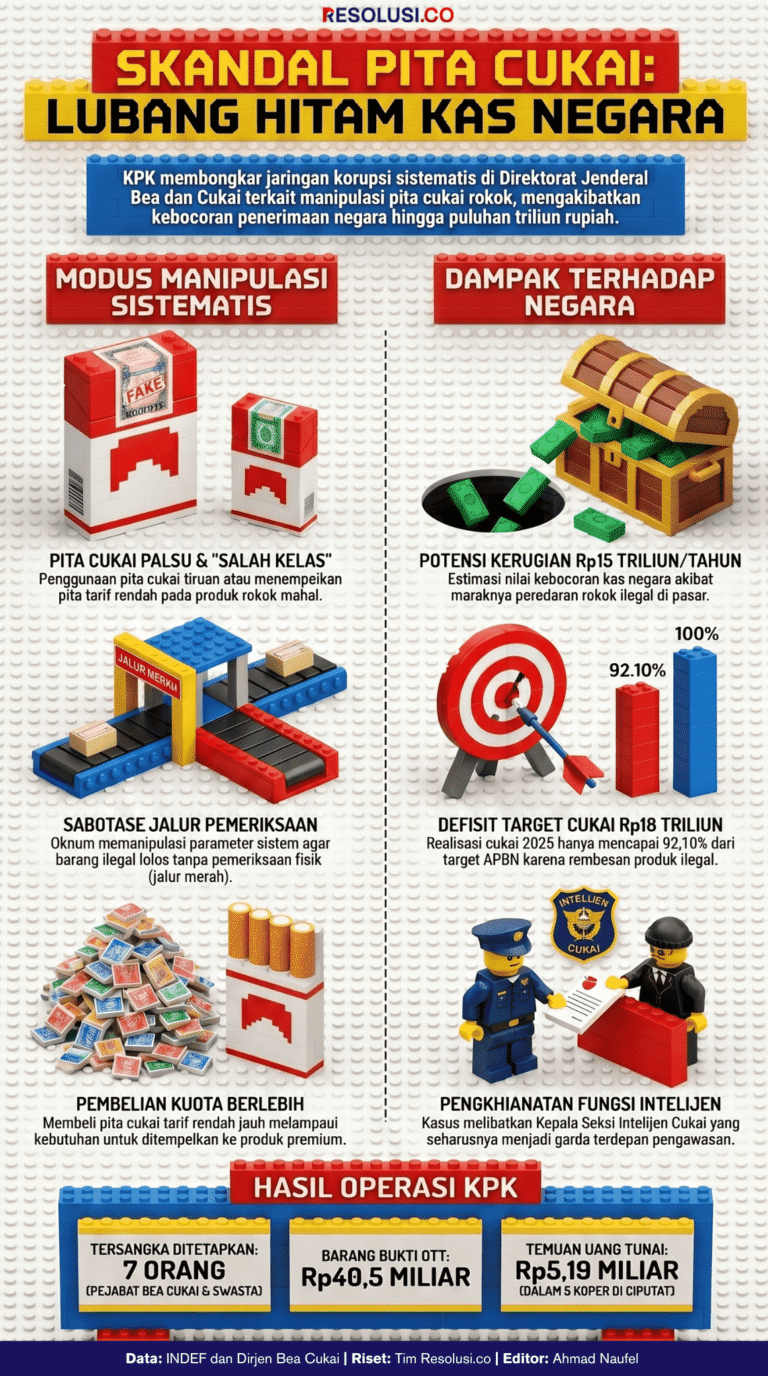 Bisnis Gelap Stiker Negara: Menguak Kongkalikong di Balik Suplai Pita Cukai